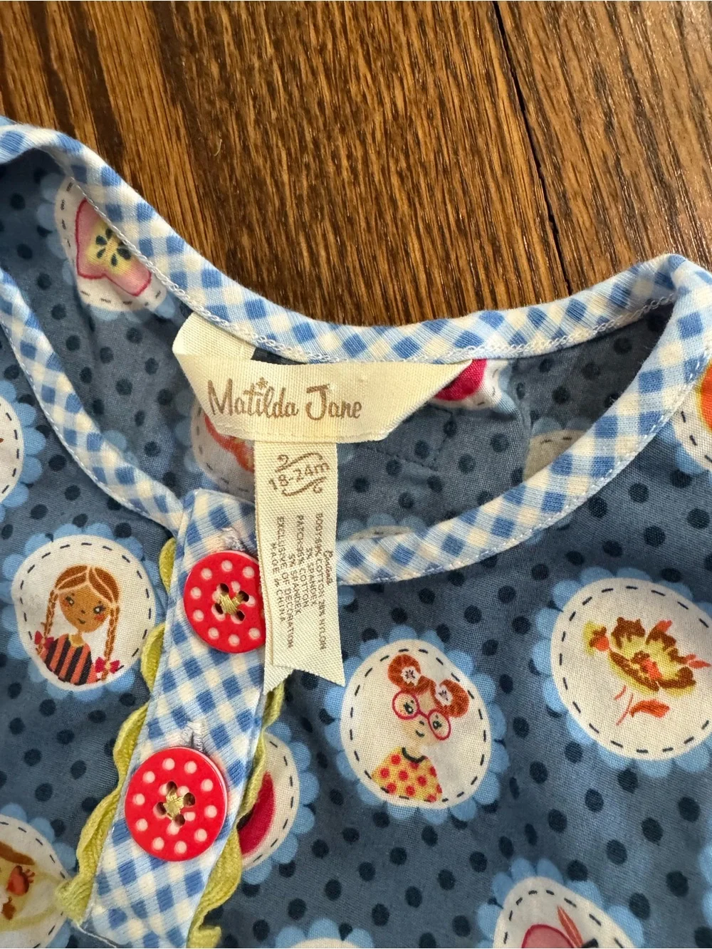 Matilda Jane Teacher’s Pet 18-24 month Romper